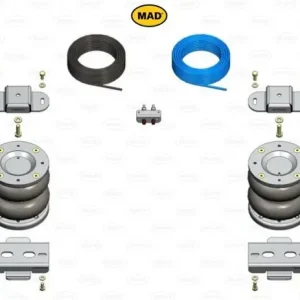 Nouvelle Collection RENFORT DE SUSPENSION AIR ARRIERE (BOUDINS) POUR FORD RANGER ET VOLKSWAGEN AMAROK A PARTIR DE 2023 (KIT DE BASE 2 VALVES DE GONFLAGE)