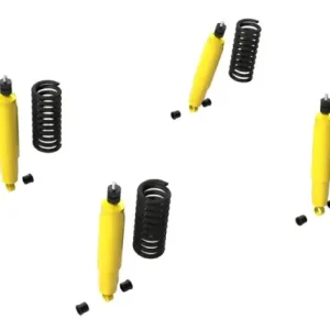 KIT DE SUSPENSION COMPLET REHAUSSE +50MM POUR SUZUKI JIMNY 5 portes 2023+ Must-Have