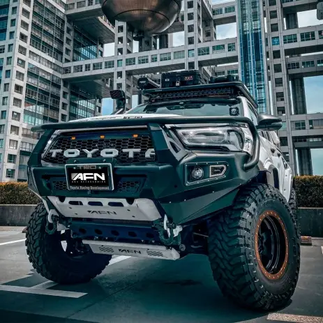 Meilleur Choix PARE CHOC AVANT AFNAVEC A BAR POUR TOYOTA HILUX REVO 2020-PRESENT