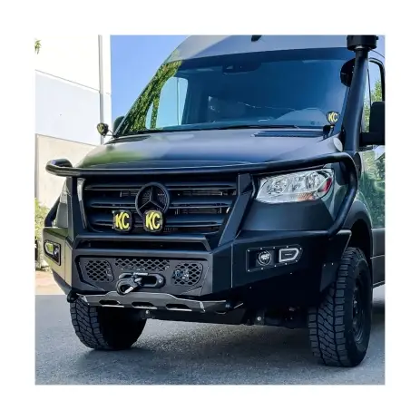 Vente Directe PARE CHOC AVANT AVEC PARE-BUFFLE AFN POUR MERCEDES SPRINTER 4X4 2021+