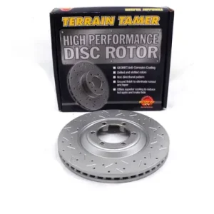DISQUE DE FREIN AVANT POINTÉ / RAINURÉ TERRAIN TAMER DIAMETRE 300MM POUR ISUZU D-MAX II (2012-209) Bon Plan