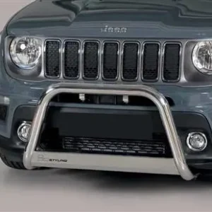 Achetez Aujourd’hui PROTECTION AVANT TUBULAIRE 63MM INOX HOMOLOGUEE CE POUR JEEP RENEGADE 2018-2019 ET FORD TRANSIT COURIER 2018+