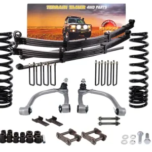 Nouveauté KIT DE SUSPENSION FORTIFIÉ TERRAIN TAMER REHAUSSE +40MM POUR TOYOTA HILUX GR SPORT WIDE TRACK ET ROGUE 2023+