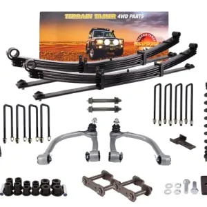 KIT DE SUSPENSION FORTIFIÉ PREASSEMBLÉ TERRAIN TAMER REHAUSSE +40MM POUR TOYOTA HILUX GR SPORT WIDE TRACK ET ROGUE 2023+ Vente Flash
