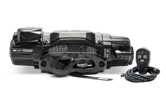 TREUIL ARB 5.4 TONNES 12V CORDE SYNTHETIQUE 24M AVEC COMMANDE FILAIRE ET SANS FIL Petit Prix