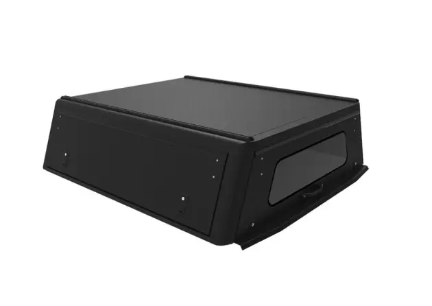 HARDTOP ALU CAB EXPLORER 3 POUR TOYOTA TACOMA GEN3 2005-2015 BENNE COURTE - ALUMINIUM LISSE NOIR Seulement Aujourd’hui