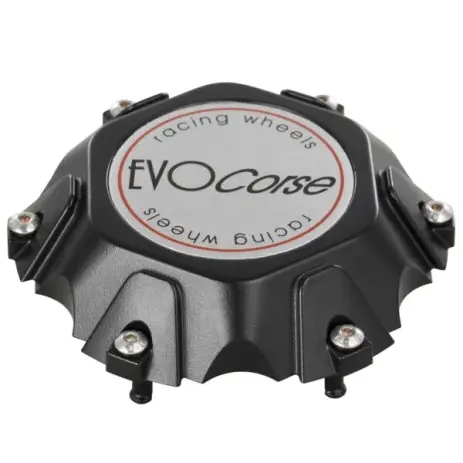 CACHE MOYEU NOIR EVO CORSE C70 6X1397 AVEC ECUSSON GRIS Dernière Chance