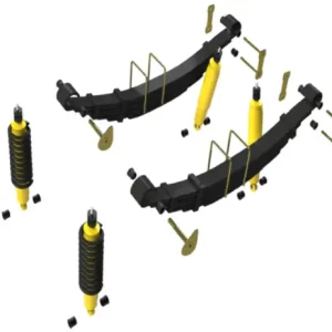 KIT DE SUSPENSION COMBINÉ ASSEMBLÉ TERRAIN TAMER REHAUSSE +40MM POUR TOYOTA TACOMA 2015-2022 Dernier Modèle