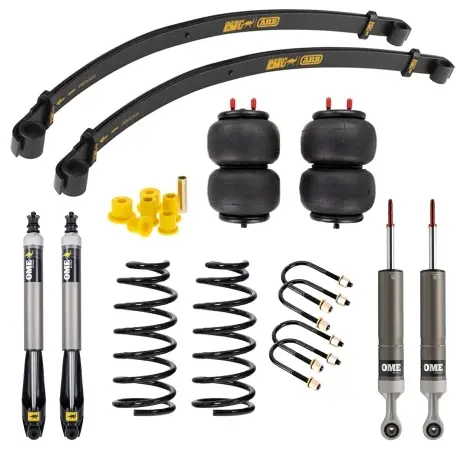 Paiement Sécurisé KIT SUSPENSION OME MT64 REHAUSSE +40MM LAMES PARABOLIQUE TARAGE +300kg POUR TOYOTA HILUX GR 2023+