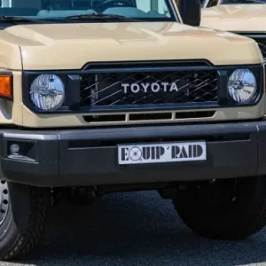 Promotion PARE CHOC OCCASION AVANT D'ORIGINE POUR TOYOTA LANDCRUISER SERIE 78/79/76 A PARTIR DE 2023 SANS ELARGISSEUR D'AILE -