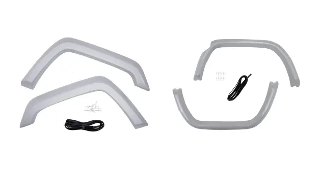 Kit d’élargisseurs d’ailes avant et arrière ARB à peindre – Toyota Land Cruiser 78 double réservoir (2024+) Authentique