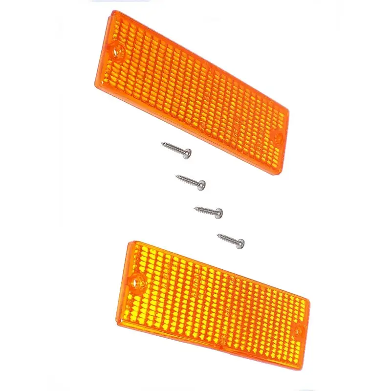 Jeu de 2 cabochons ambre pour BMW 3 type E30 Expédié Aujourd’hui