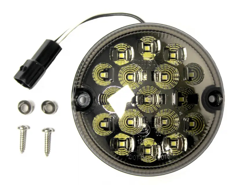 Feu de Recul Rond Led Fumé pour DEFENDER Prix Choc