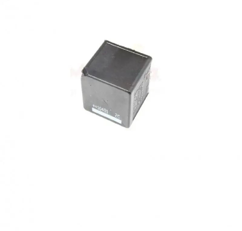 Jusqu’à Épuisement Des Stocks Relais de Klaxon 40A Noir à bande blanche 4 Broches pour Defender, Discovery, Range Rover L322 / L405 / Evoque / Sport
