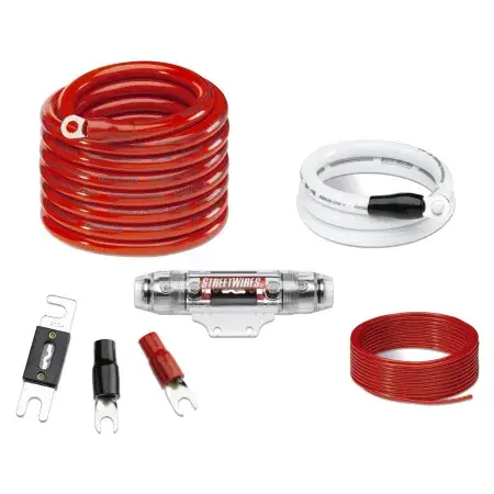Pack alimentation 35mm2 5mètres et porte fusible MTX Audio StreetWires ZNX35K Affaire À Saisir