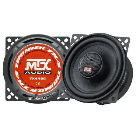 Satisfait Ou Remboursé Haut-parleurs Coaxiaux Ø10cm 2 voies 60W RMS 4Ω MTX Audio TX440C