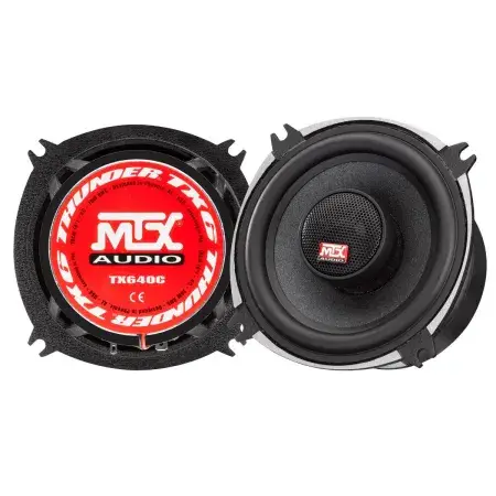 Petit Prix Haut-parleurs Coaxiaux Ø10cm 2 voies 70W RMS 4Ω MTX Audio TX640C