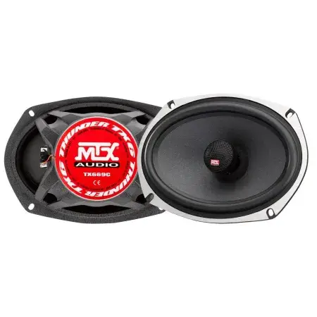 Bon Marché Haut-parleurs Coaxiaux 6"x9" 2 voies 120W RMS 4Ω MTX Audio TX669C
