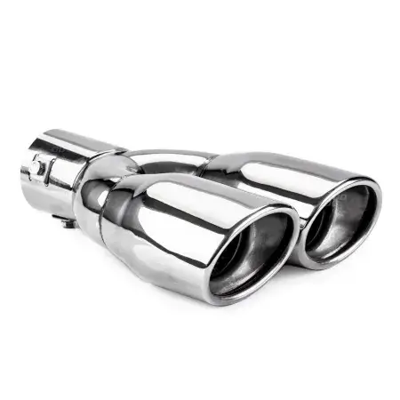 Usine Directe Embout d'échappement en acier inoxydable MT 010 chrome AMIO