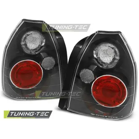Super Prix Feux Arrière Noir HONDA CIVIC 09.95-02.01 3 portes
