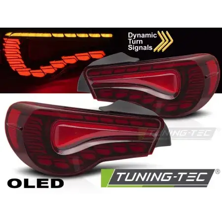 Feux Arrière OLED Rouge TOYOTA GT86 12-21 Prix Promo