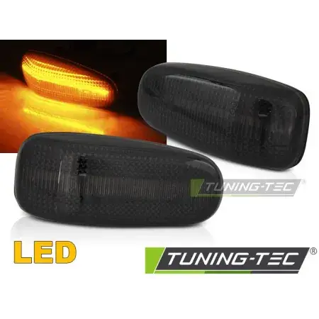 Paiement Sécurisé Répétiteurs latéraux LED Smoke MERCEDES W124/ W210/ W202/ SLK/ CLK/ W208