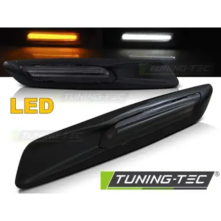 Répétiteurs latéraux LED Smoke Noir Brillant F10 STYLE BMW E60/ E90/ E92/ E82 Offre Spéciale