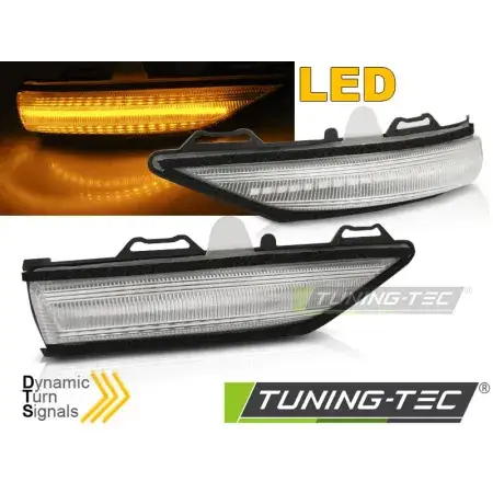 Répétiteurs de rétroviseur LED SEQ Blanc FORD FIESTA MK8 17- Nouvelle Collection