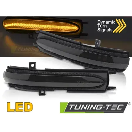 Répétiteurs de rétroviseur LED SEQ Smoke HONDA CIVIC 04-06 ACCORD 02-08 Populaire