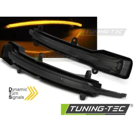 Répétiteurs de rétroviseur LED SEQ Smoke AUDI Q5 12-17 / Q7 09-15 Expédition Rapide