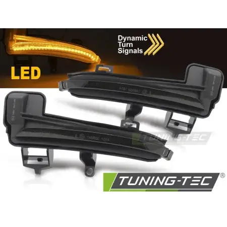 Répétiteurs de rétroviseur LED SEQ Smoke ŠKODA SUPERB 3 15-18 Achat Immédiat