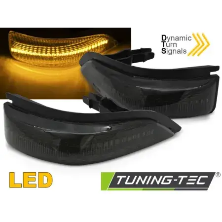 Répétiteurs de rétroviseur LED Smoke TOYOTA YARIS 3 11-19 Paiement Sécurisé