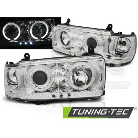 Phares Avant Chrome TOYOTA LAND CRUISER FJ 80 90-97 Seulement Aujourd’hui