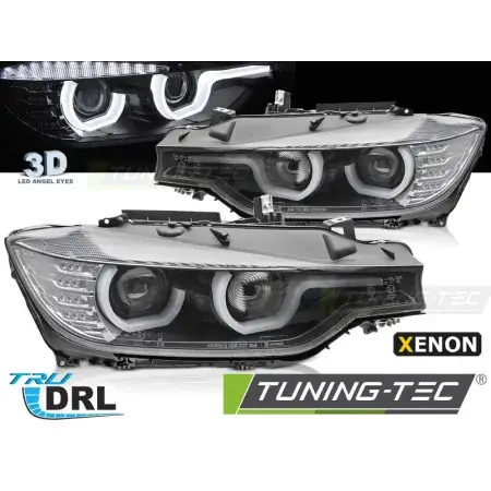 Acheter En Ligne Phares Avant Xenon U-TYPE BMW F30/F31 10.11 - 05.15 Noir