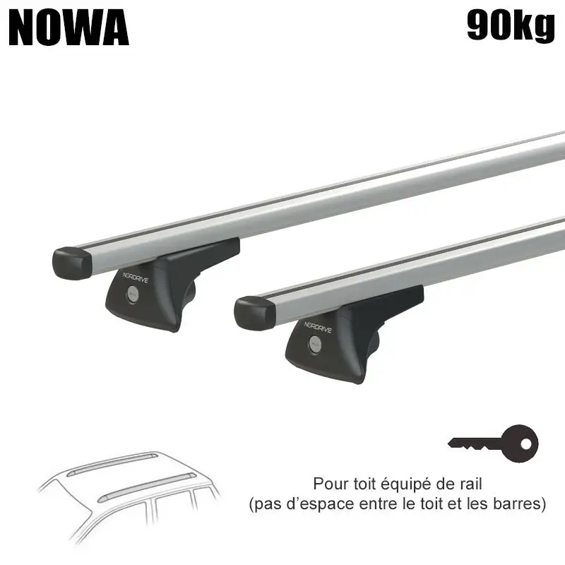 Acheter Direct Barres aluminium pour Bmw X1 F48 2015 à 2021.Fixation sur Rails