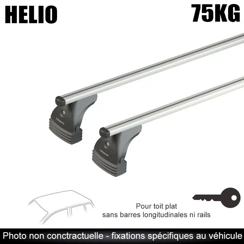 Meilleur Choix Barres aluminium pour Mercedes Classe R Chassis long 2006 à 2013.Fixation sur point ancrage d'origine