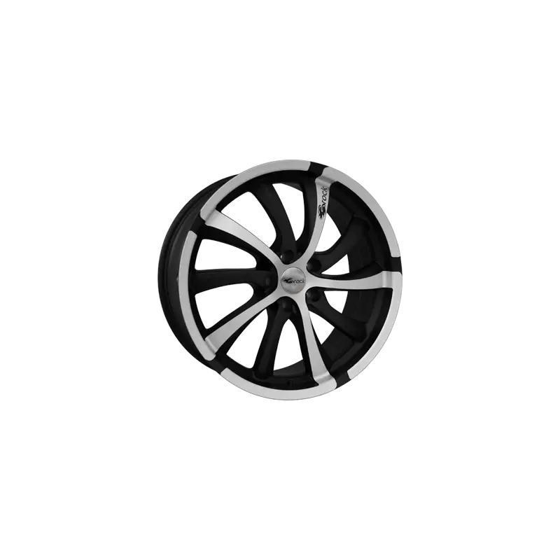 Achetez Aujourd’hui Jante aluminium Brock B23, 9,5x19 ET35 5x114,3 72,6, schwarz matt vollpoliert