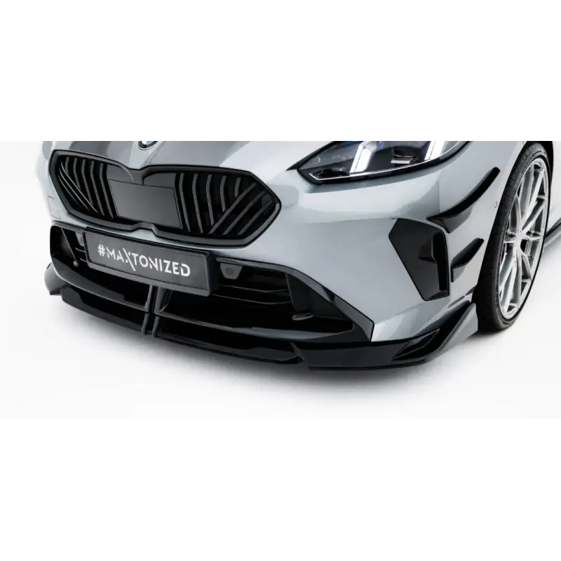 Dernier Modèle LAME DU PARE-CHOCS AVANTBMW 2 / M235I GRAN COUPE M-PACK F74 - MAXTONDESIGN - FINITION NOIR BRILLANT