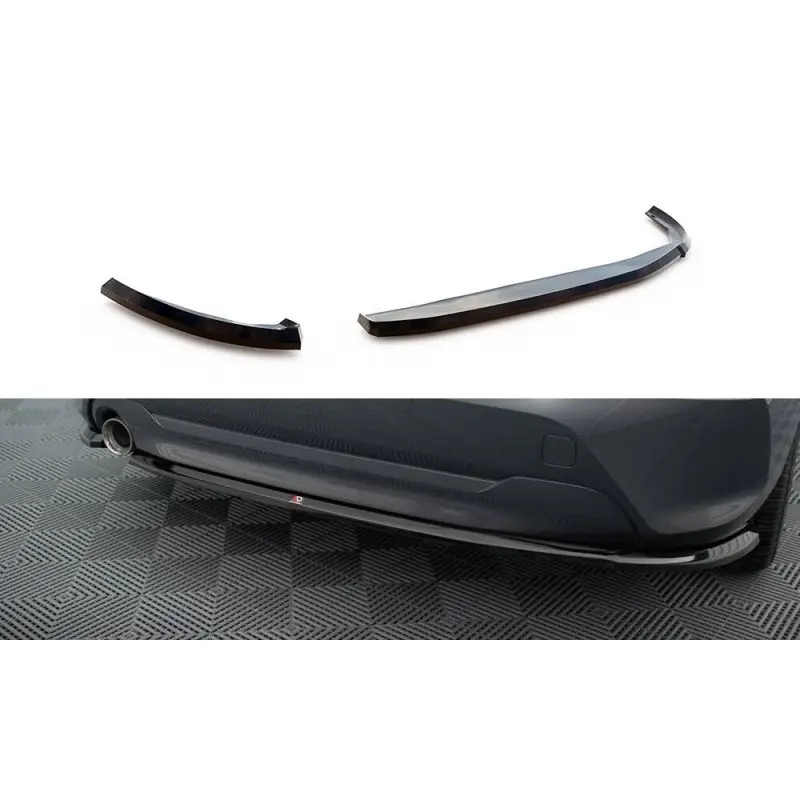 Produit De Marque LAMES DE PARE-CHOCS ARRIERE LATERALES BMW 1 F40 - MAXTONDESIGN - FINITION NOIR BRILLANT