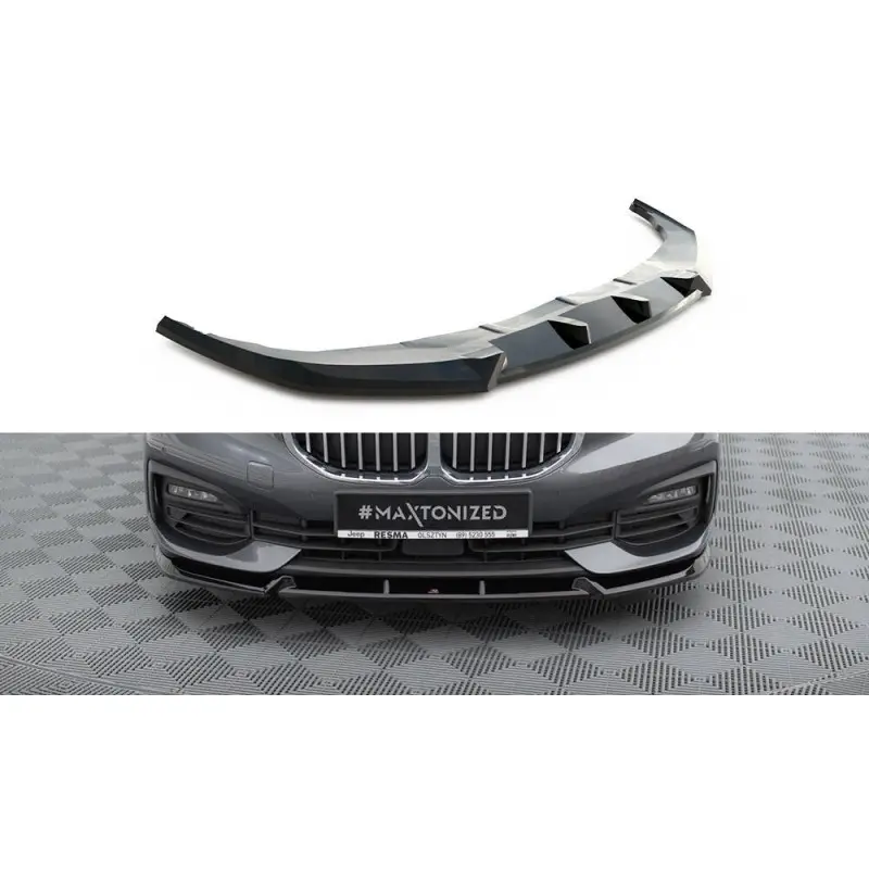 LAME DU PARE-CHOCS AVANT V.1 BMW 1 F40 - MAXTONDESIGN - FINITION NOIR BRILLANT Remise