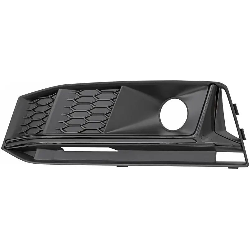 GRILLE D ANTIBROUILLARD GAUCHE DE PARE-CHOCS S-LINE POUR AUDI A4 B9 (15-18) - NOIR/CHROME Solde