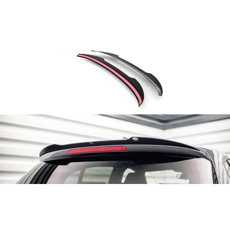 BECQUET EXTENSION V.2 BMW 1 F20-F21 M-POWER FACELIFT + F20 LCI - AILERON - MAXTON DESIGN - FINITION NOIR BRILLANT Soldes