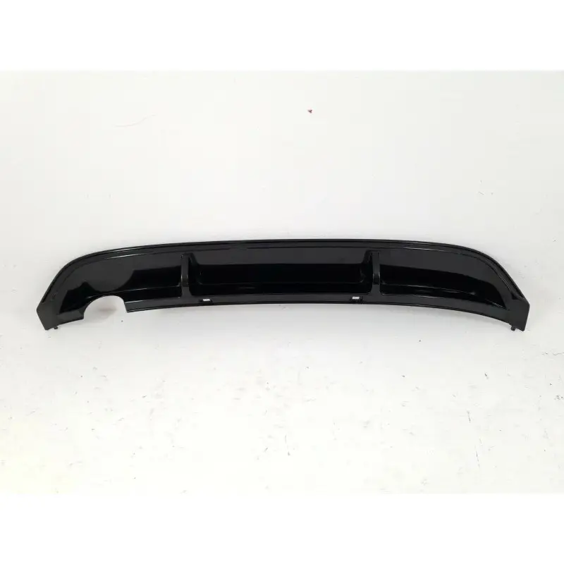 Affaire À Saisir DIFFUSEUR DE PARE CHOC ARRIERE VW GOLF 7 R-LINE (12-17) - TROU POUR SIMPLE ECHAPPEMENT GAUCHE - NOIR BRILLANT