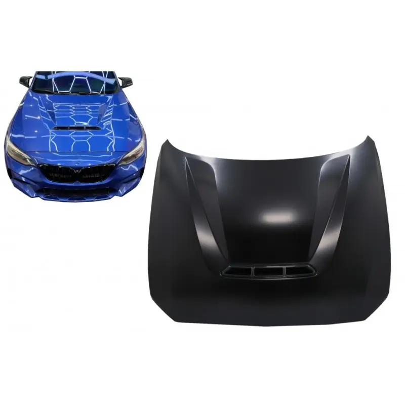 CAPOT MOTEUR EN ALU LOOK M2 CS POURBMW SERIE 1 F20 F21 (11-19) + SERIE 2 F22 F23 (14-19) Seulement Aujourd’hui