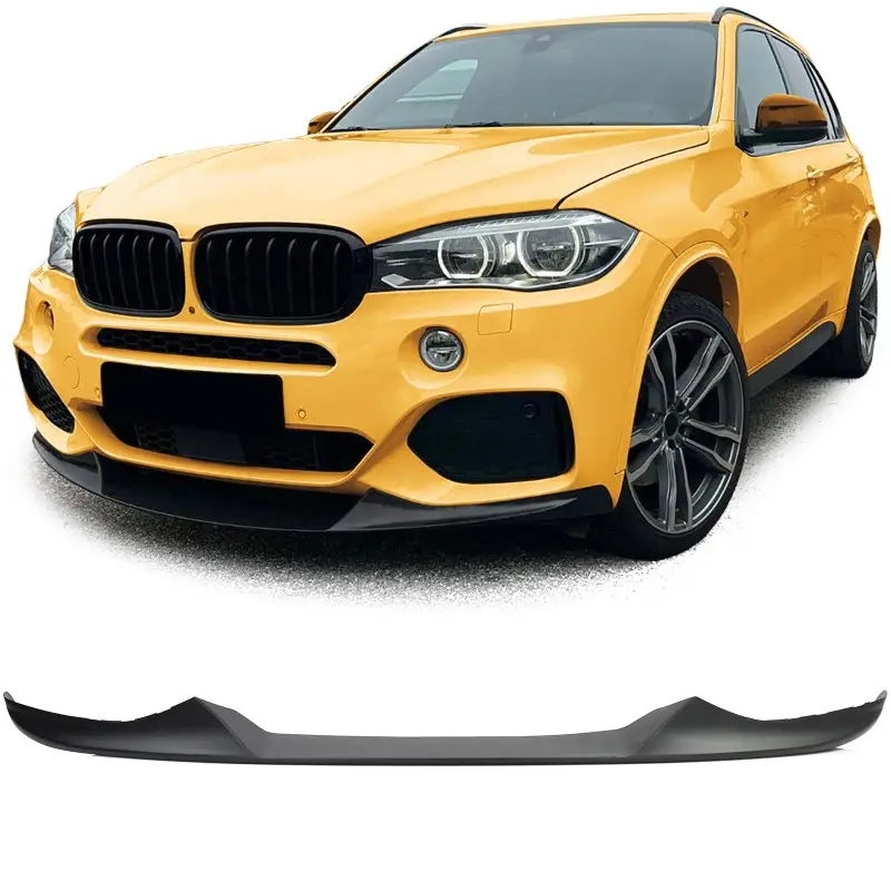 LAME AVANT M-PERFORMANCE AERO POUR BMW X5 F15 (13-18) PACK M - NOIR MAT Bon Marché