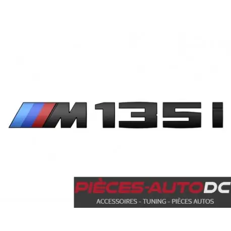 Bon Plan LETTRAGE D'ORIGINE BMW POUR BMW SÉRIE 1 F40 - NOIR - ---M135I