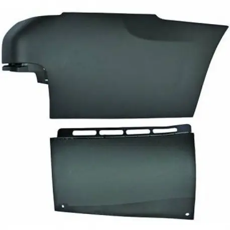 COIN DE PARE CHOCS ARRIERE GAUCHE CITROEN BERLINGO (08-12) & PEUGEOT PARTNER (08-12) - DOUBLE PORTE - LONG Bon Marché