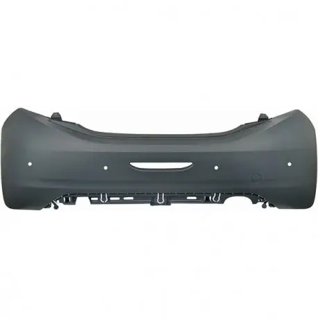 PARE CHOC ARRIERE PEUGEOT 208 (15-17) - AVEC PDC - A PEINDRE Top Vente