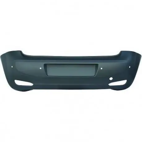 PARE CHOC ARRIERE FIAT PUNTO (12-17) - A PEINDRE - AVEC PDC (4 TROUS) Offre Exclusive