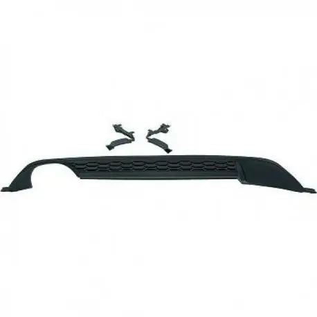 DIFFUSEUR ARRIERE LOOK GTI POUR TOUTES VW GOLF 7 (12-17) - TROU POUR DOUBLE ECHAPPEMENT GAUCHE Paiement Sécurisé